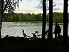 Велоподорож кролевчан на Реутинський ставок. Село Реутинці, Кролевецький район, 01 жовтня 2011 року